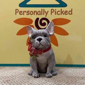 Blue Sky Clayworks FRENCHIE BULLDOG BOW Figurine